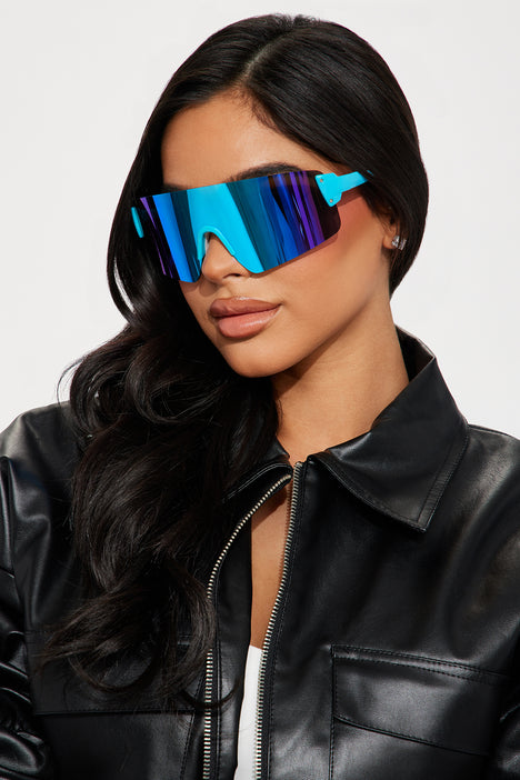 Y2K Sports Sunglasses Women Fashion Vintage Steampunk Goggles Glasses Men  UV400 | eBay
